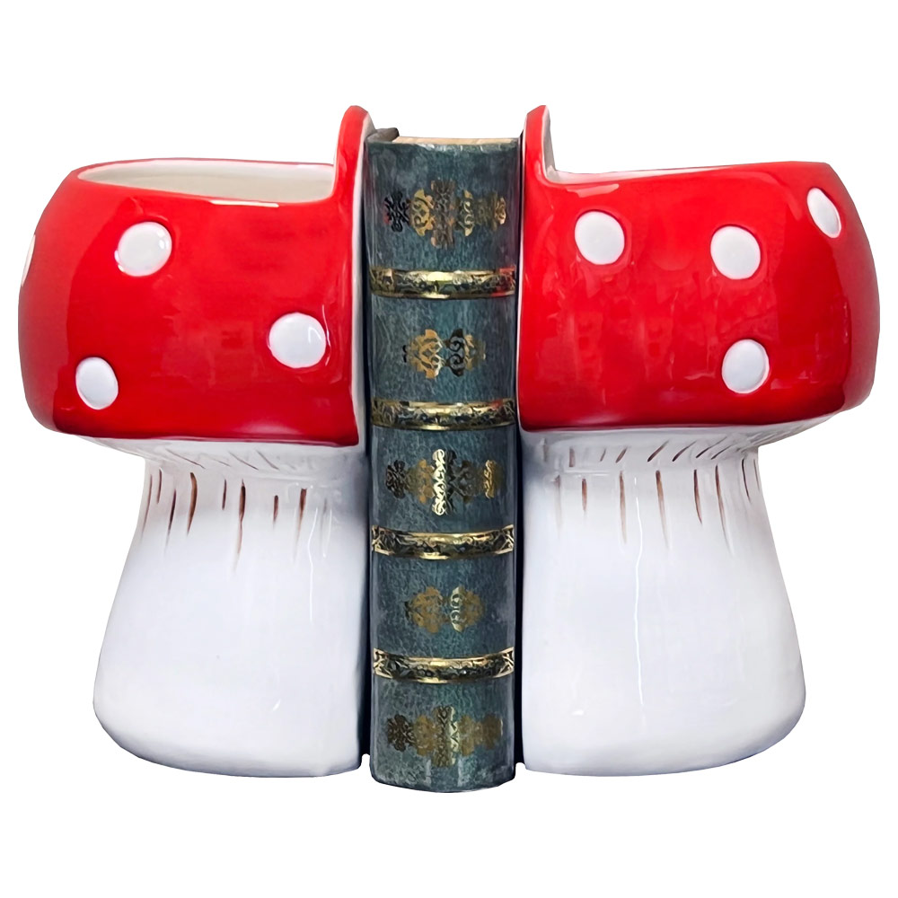 Bookend Planters Mushroom