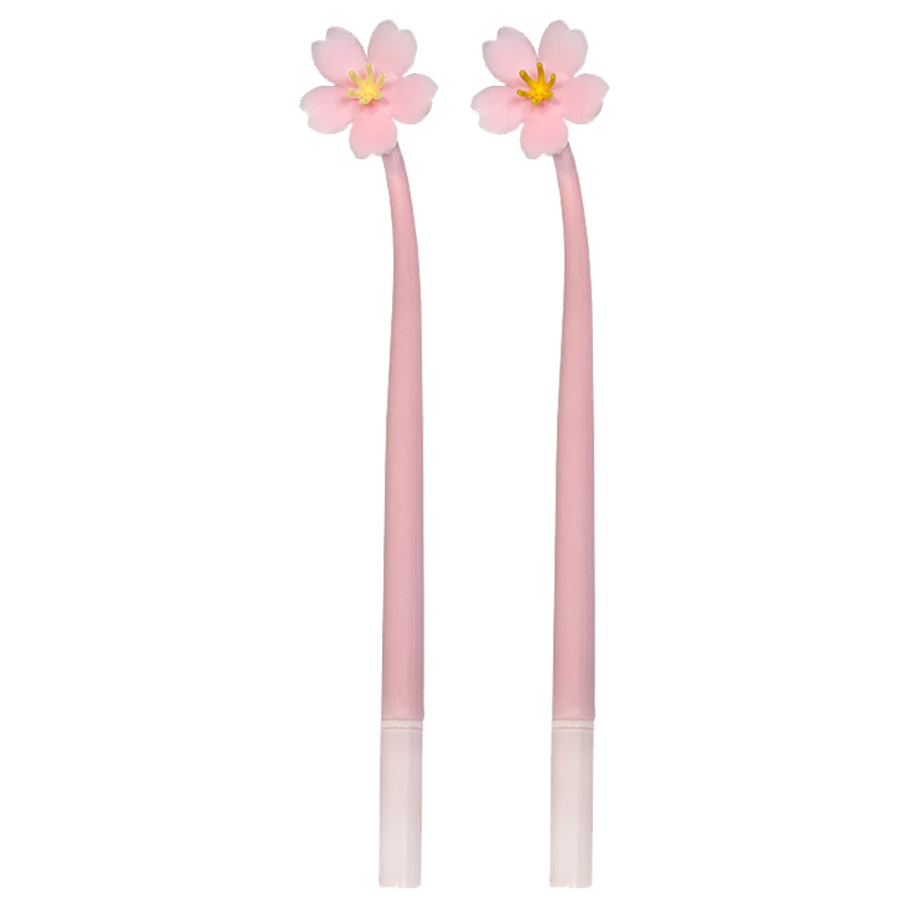 Novelty Gel Pen Cherry Blossom