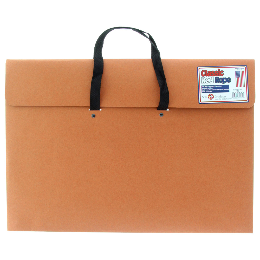 Star Products Classic Red Rope Portfolio 14"x20"