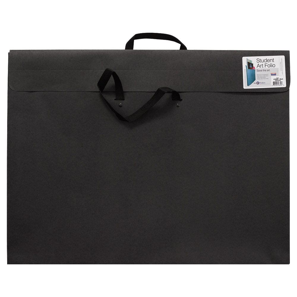STUDENT ART FOLIO 20x26x2 BLACK