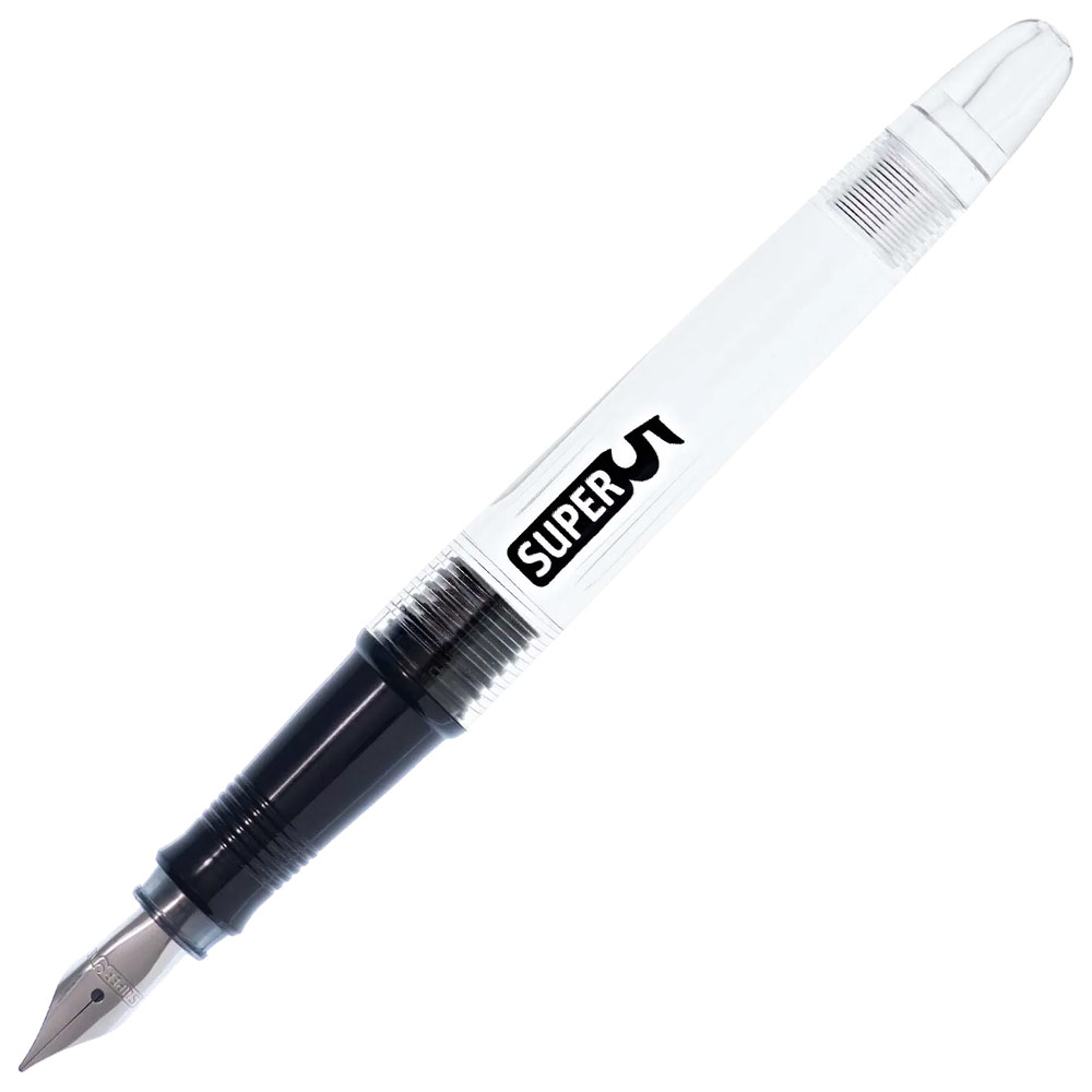 SUPER5 Fountain Pen 0.7mm Transparent