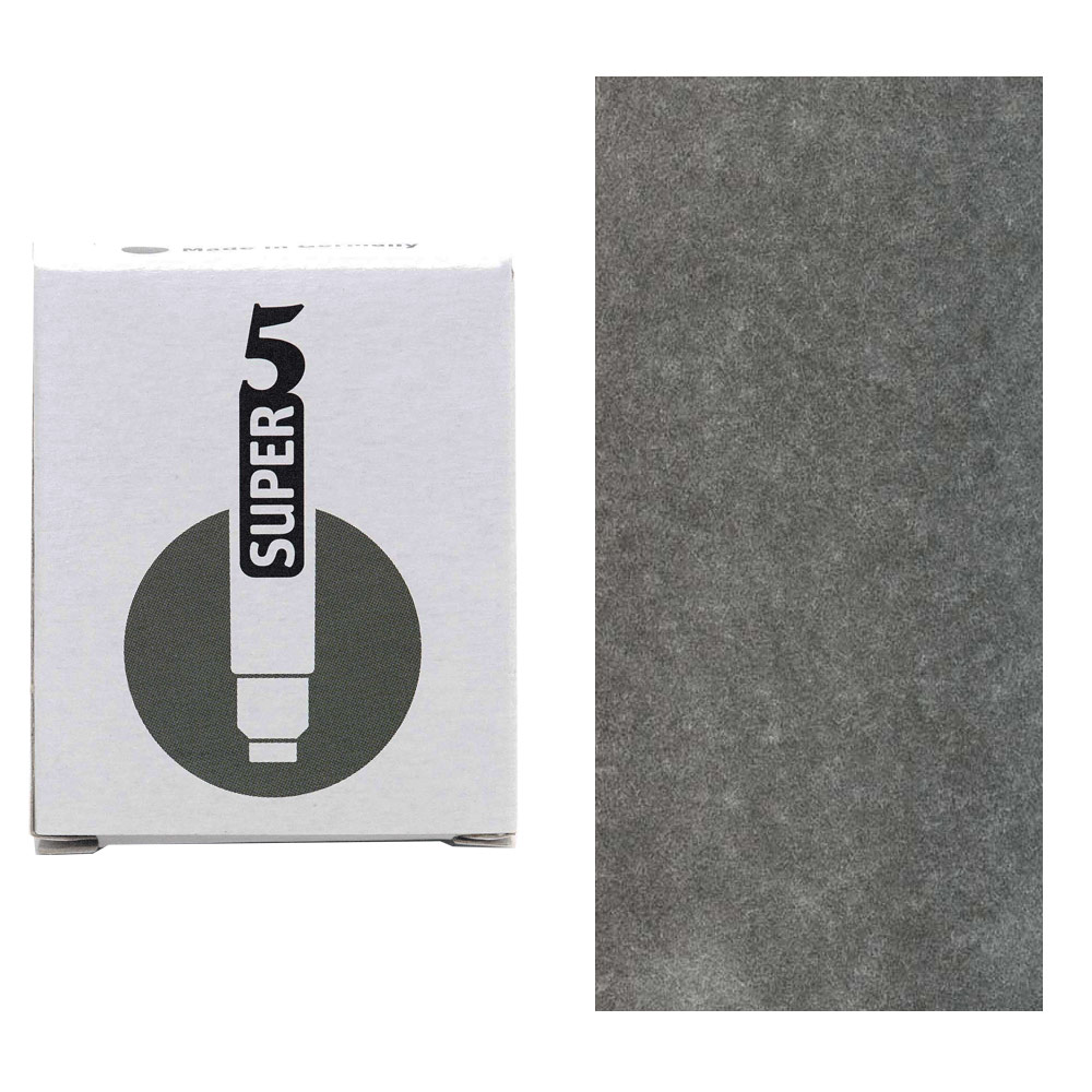 SUPER5 Fountain Ink Pen Cartridges 6 Pack Frankfurt Gray