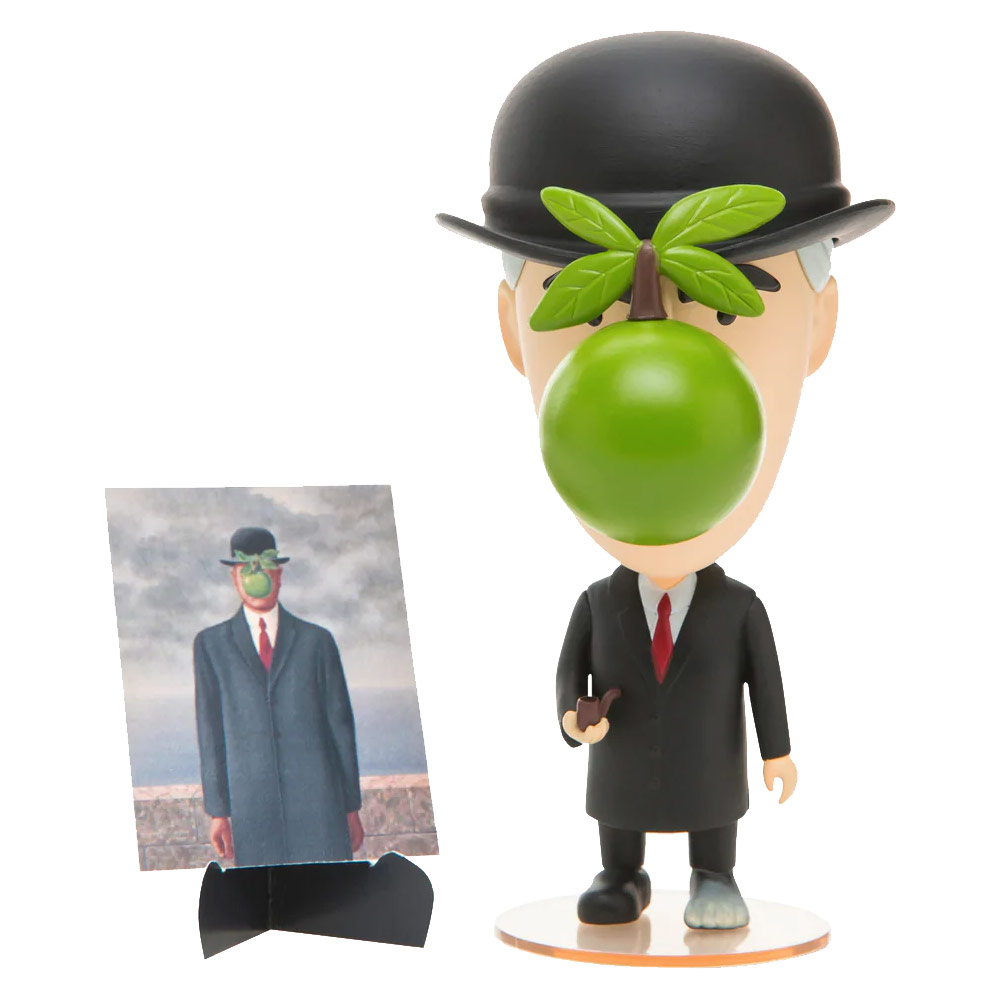 Today Is Art Day Artist Figurine 5" Rene Magritte