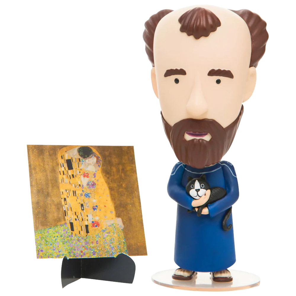 Today Is Art Day Artist Figurine 5" Gustav Klimt