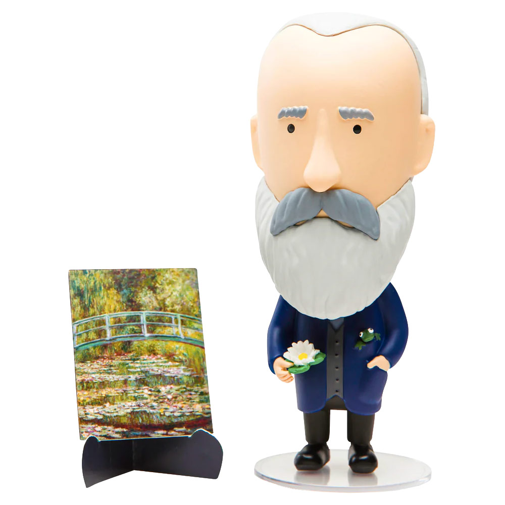 Today Is Art Day Artist Figurine 5" Claude Monet