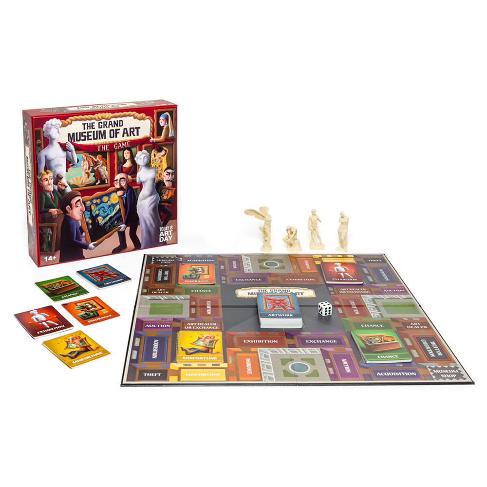 Today Is Art Day The Grand Museum of Art Board Game