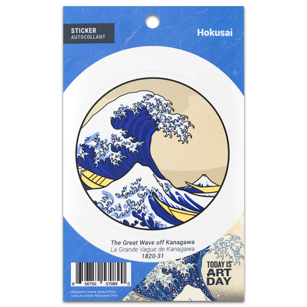Today is Art Day Stick The Great Wave