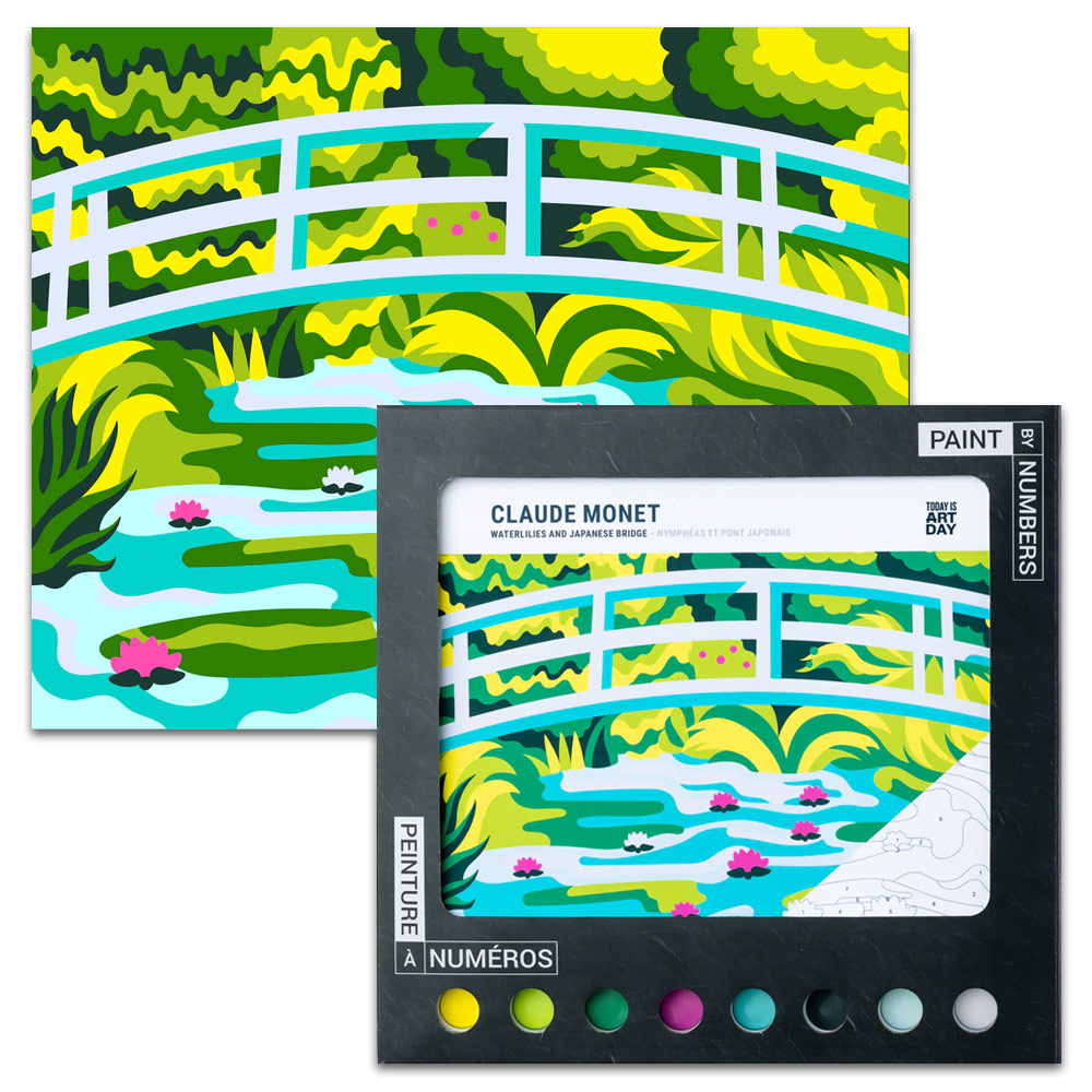 PBN CLAUDE MONET WATERLILIES
