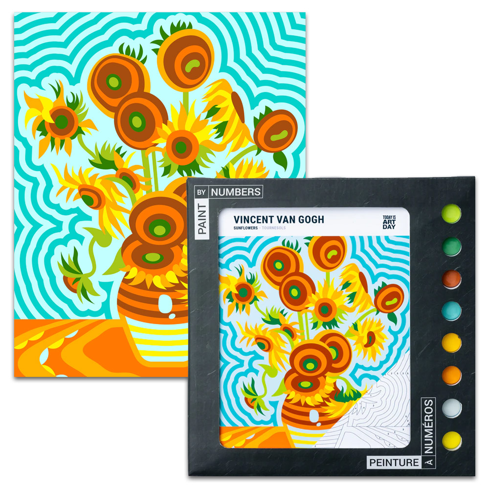 PBN VAN GOGH SUNFLOWERS