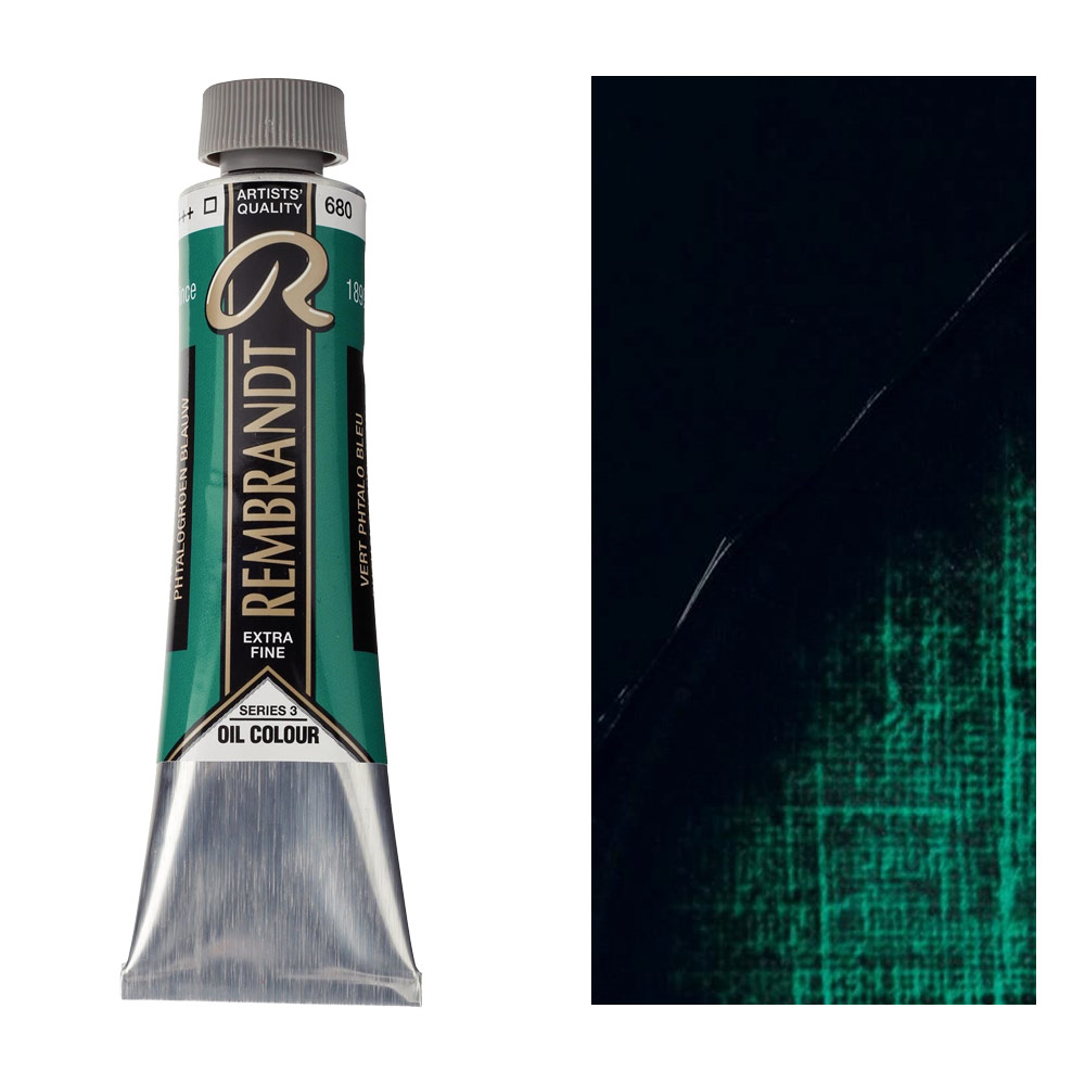 Rembrandt Extra Fine Oil Colour 40ml Phthalo Green Blue