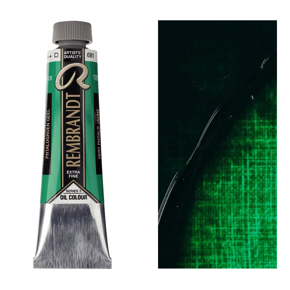 Rembrandt Extra Fine Oil Colour 40ml Phthalo Green Yellow