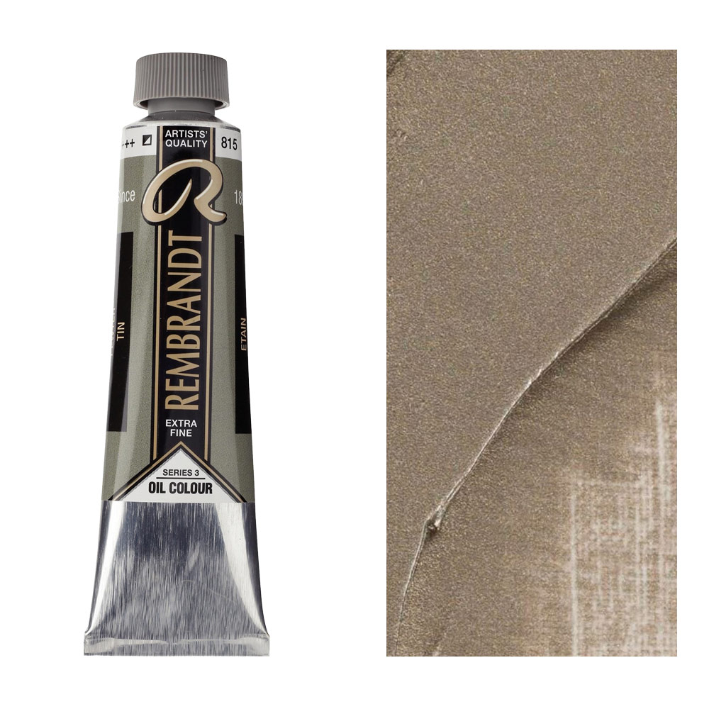 Rembrandt Extra Fine Oil Colour 40ml Pewter
