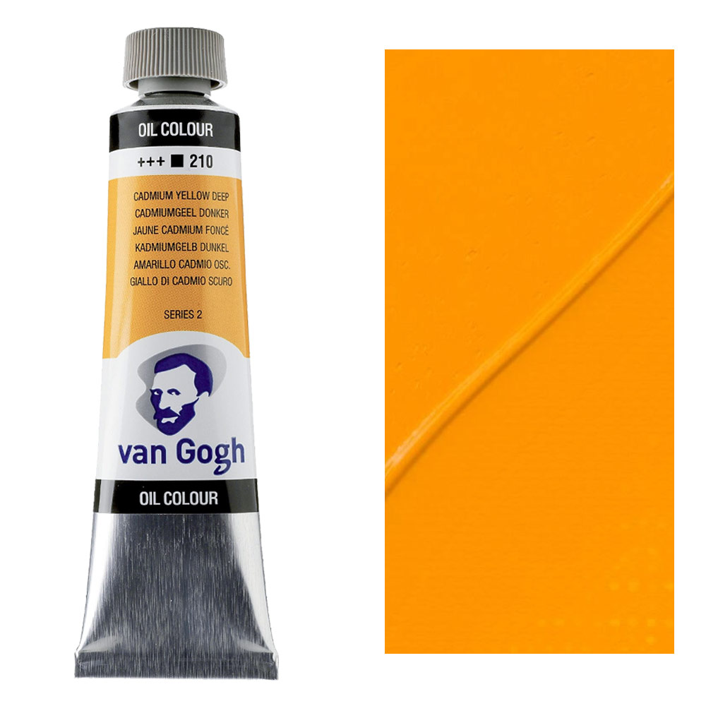 Van Gogh Oil Color 40ml - Cadmium Yellow Deep
