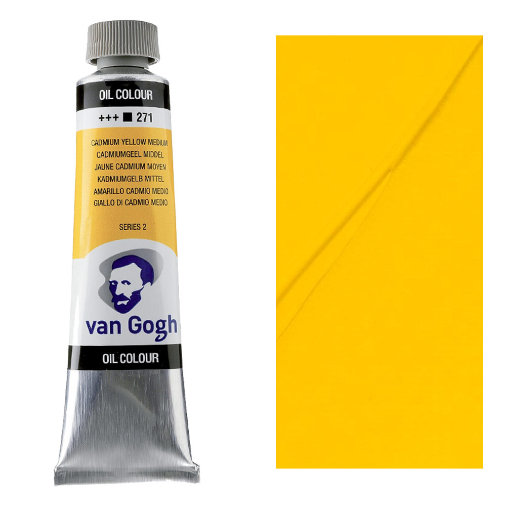 Van Gogh Oil Color 40ml - Cadmium Yellow Medium