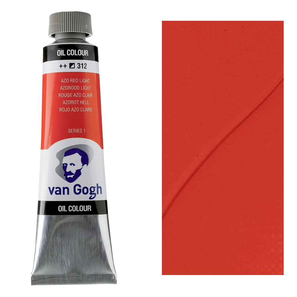 Van Gogh Oil Color 40ml - Azo Red Light