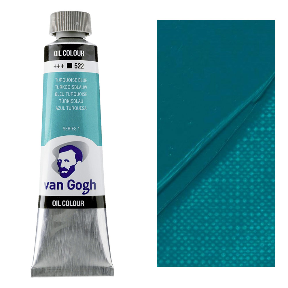 Van Gogh Oil Color 40ml Turquoise Blue