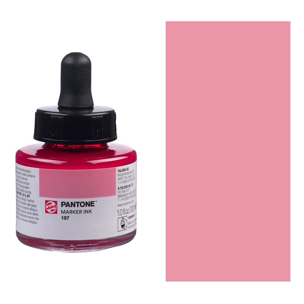 Talens Pantone Marker Ink 30ml Pantone 197