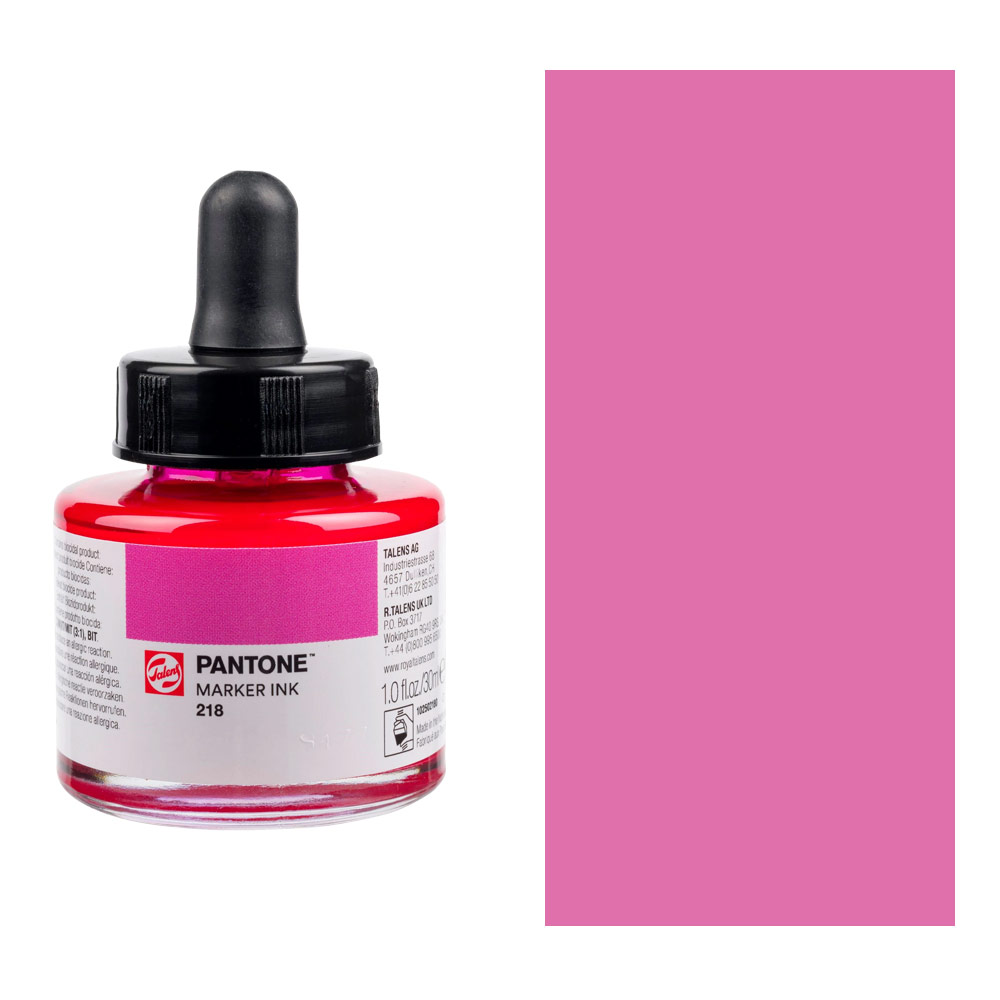 Talens Pantone Marker Ink 30ml Pantone 218