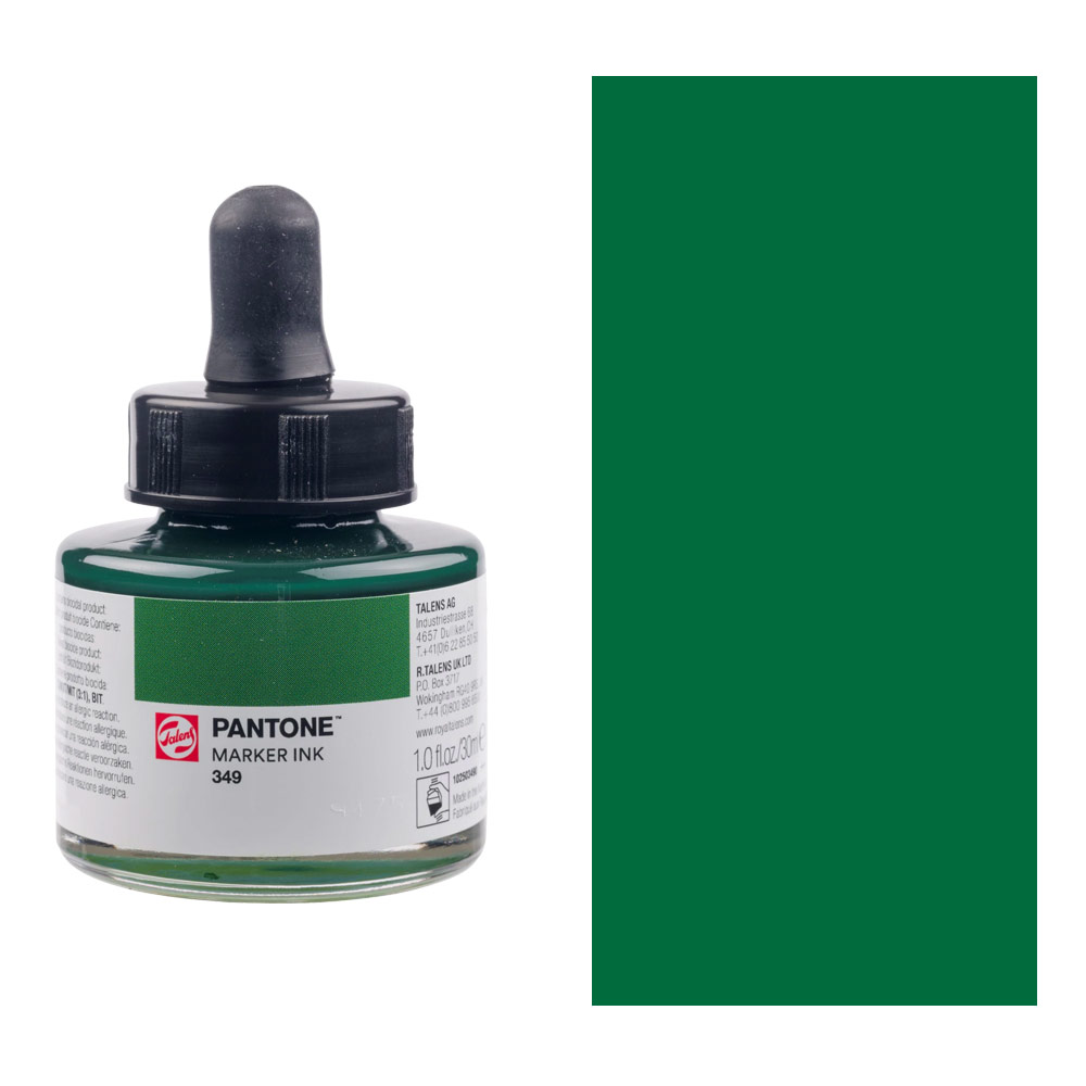 Talens Pantone Marker Ink 30ml Pantone 349