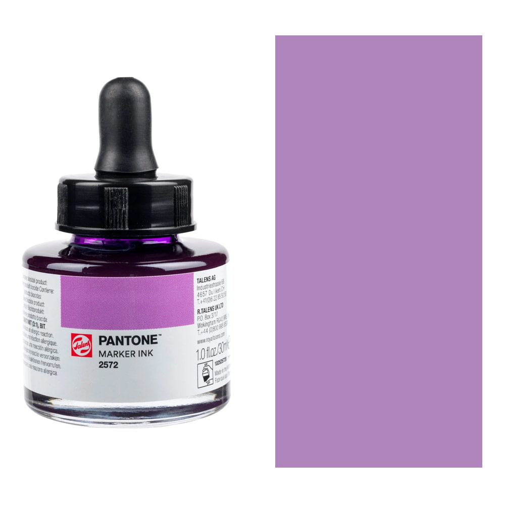 Talens Pantone Marker Ink 30ml Pantone 2572