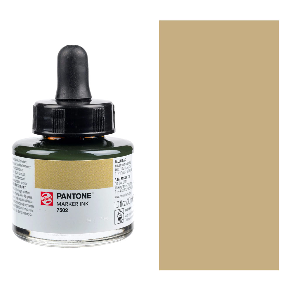 Talens Pantone Marker Ink 30ml Pantone 7502