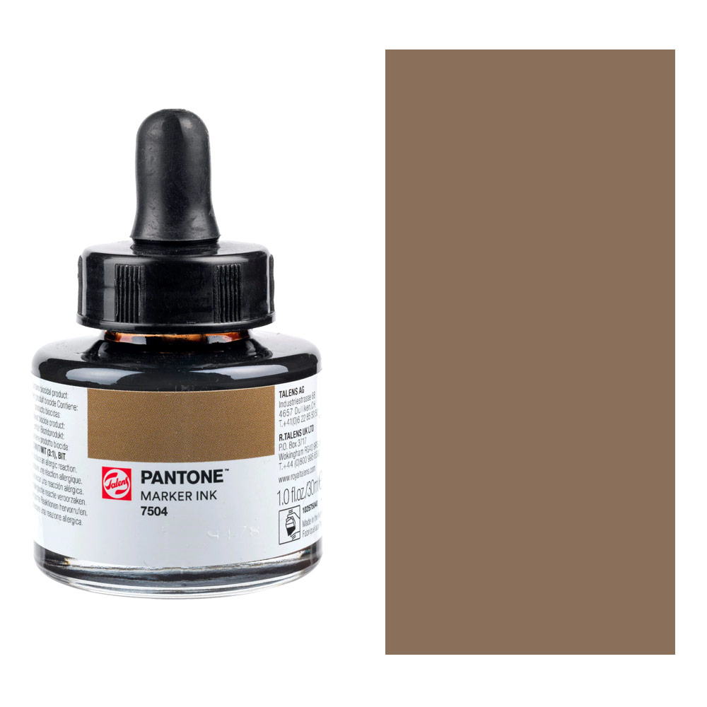 Talens Pantone Marker Ink 30ml Pantone 7504