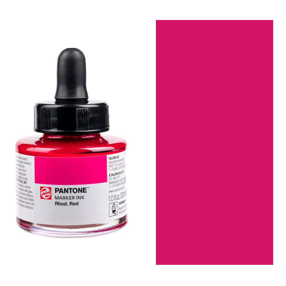 Talens Pantone Marker Ink 30ml Pantone Rhodamine Red