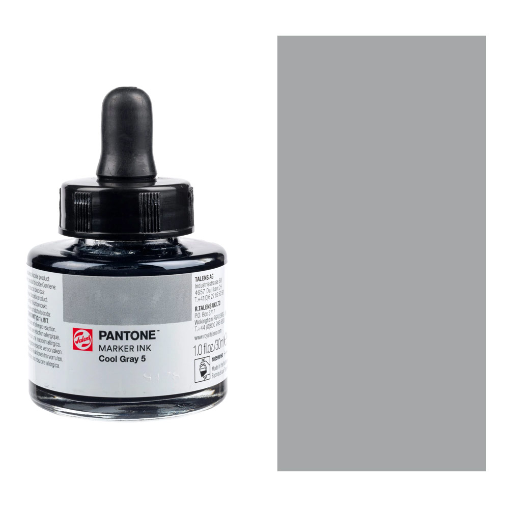 Talens Pantone Marker Ink 30ml Pantone Cool Gray 5