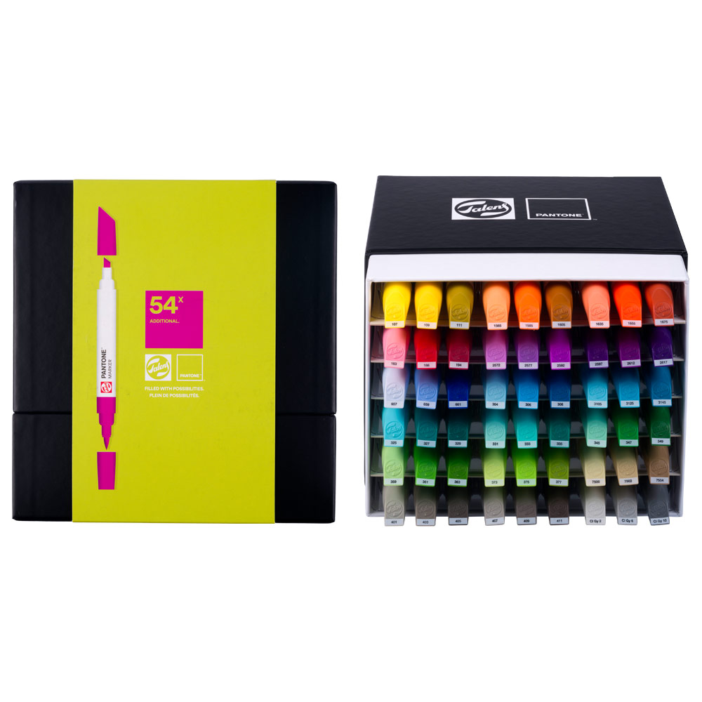 Talens Pantone Marker 54 Set Additional