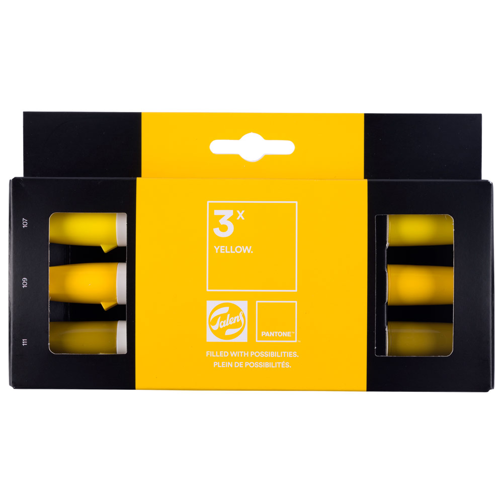 Talens Pantone Marker 3 Set Yellow