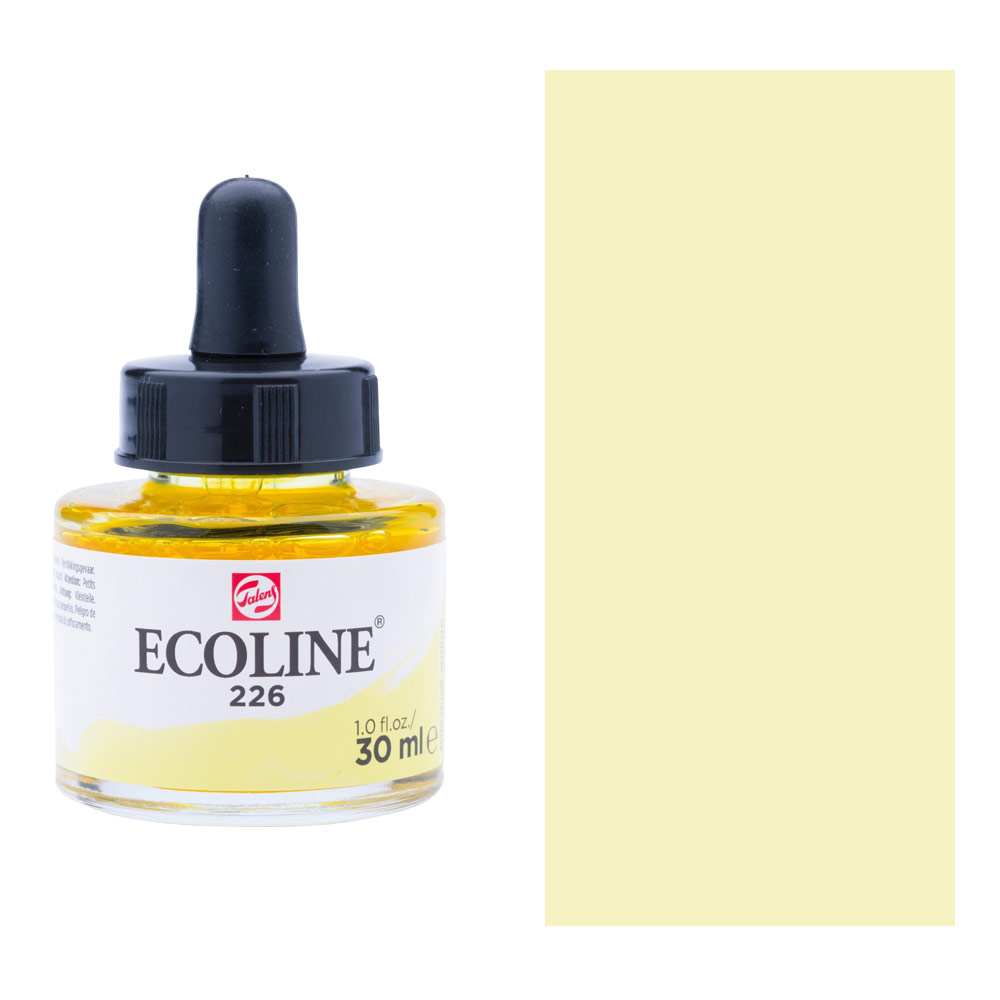 Talens Ecoline Liquid Watercolor 30ml Pastel Yellow 226