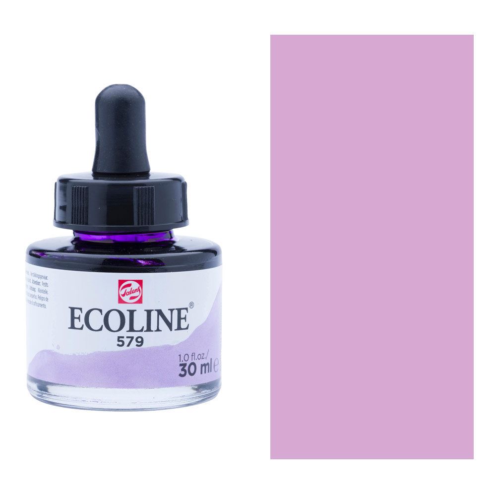 Talens Ecoline Liquid Watercolor 30ml Pastel Violet 579