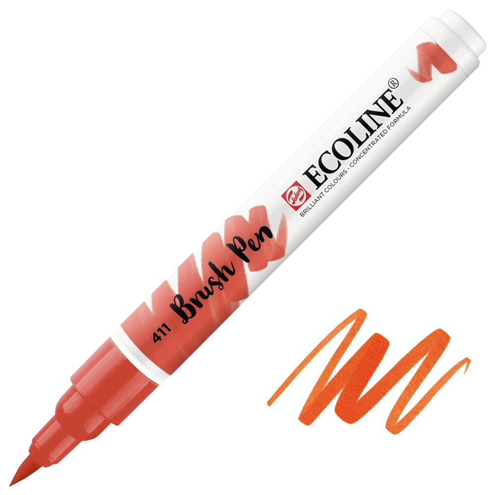 Talens Ecoline Watercolor Brush Pen Burnt Sienna 411