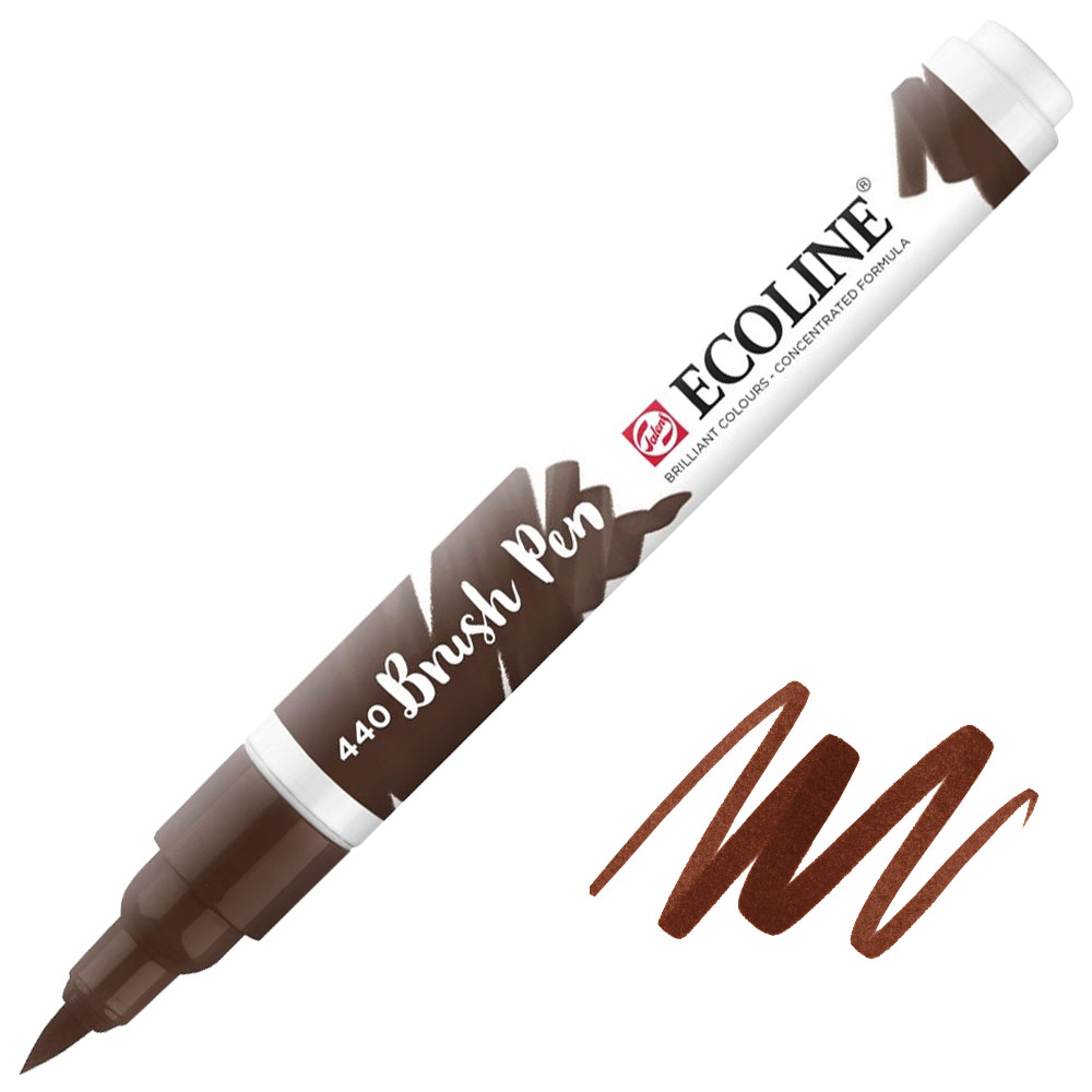 Talens Ecoline Watercolor Brush Pen Sepia Deep 440