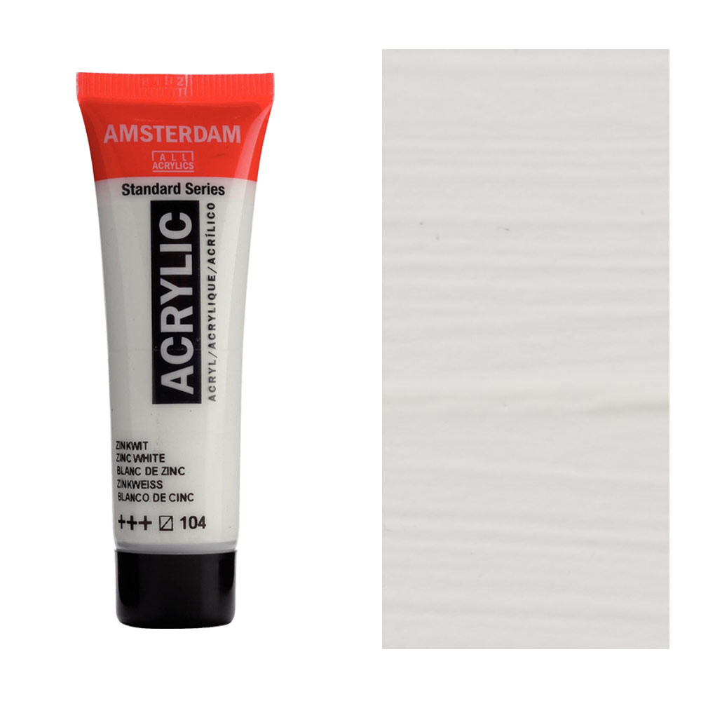 Amsterdam Acrylics Standard Series 20ml Zinc White