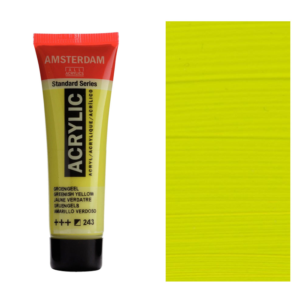 Amsterdam Acrylics Standard Series 20ml Greenish Yellow