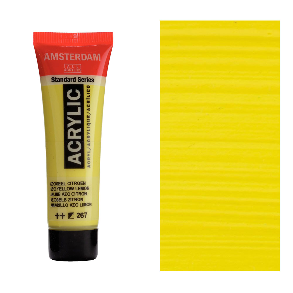 Amsterdam Acrylics Standard Series 20ml Azo Yellow Lemon