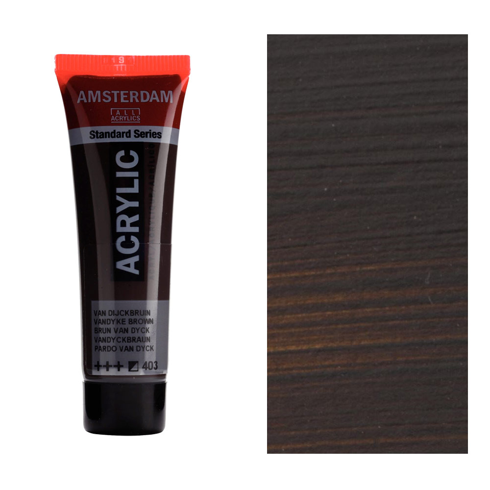 Amsterdam Acrylics Standard Series 20ml Vandyke Brown