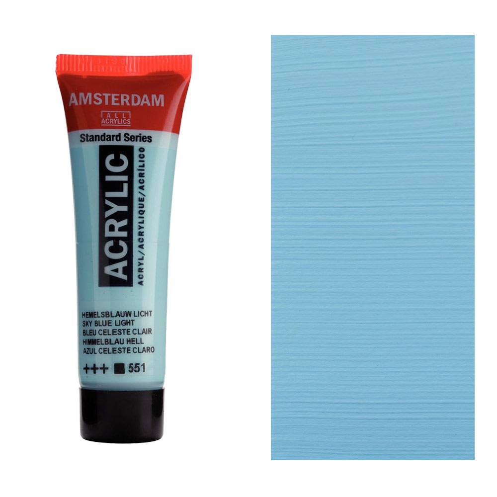 Amsterdam Acrylics Standard Series 20ml Sky Blue Light