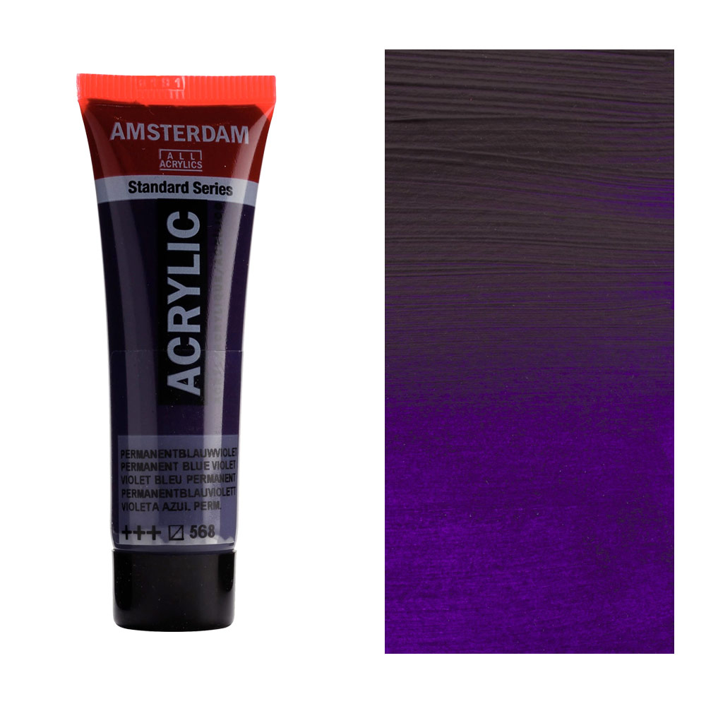 Departments - Amsterdam Acrylics Standard Series 20ml Permanent Blue Violet