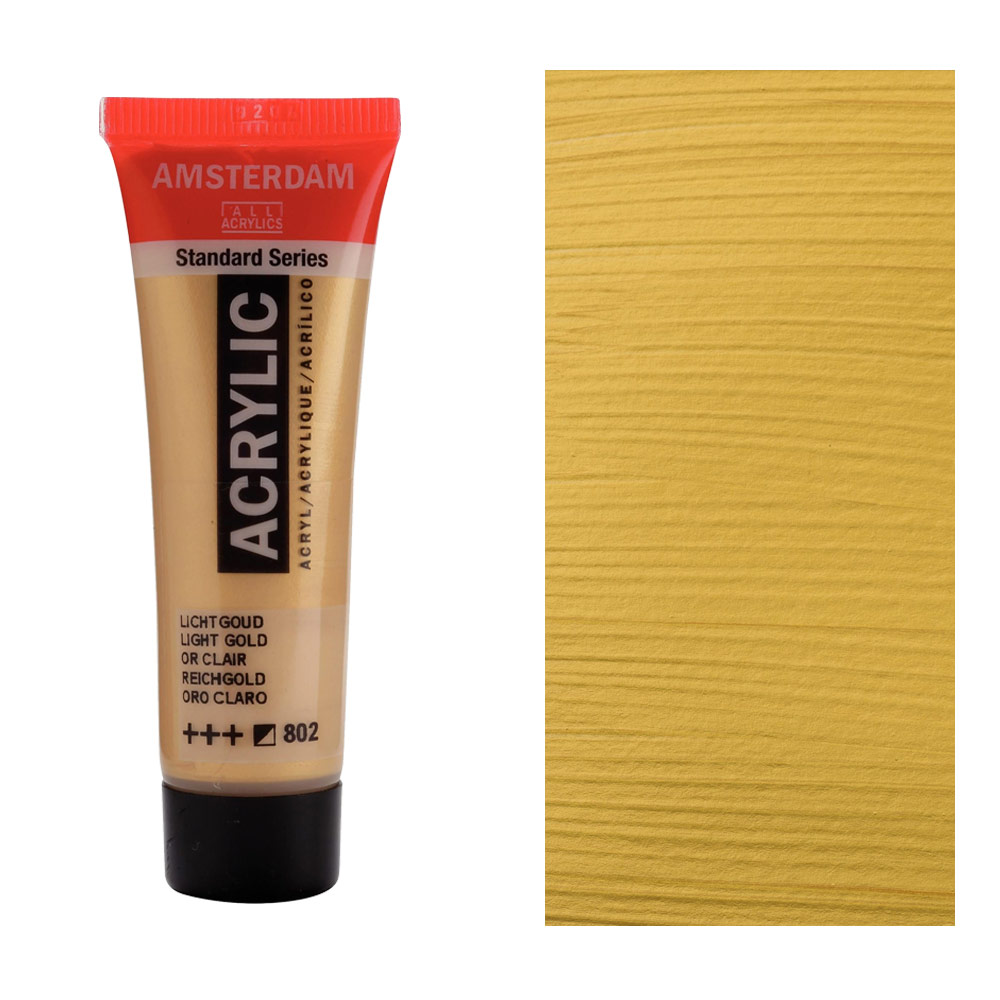 Amsterdam Acrylics Standard Series 20ml Light Gold