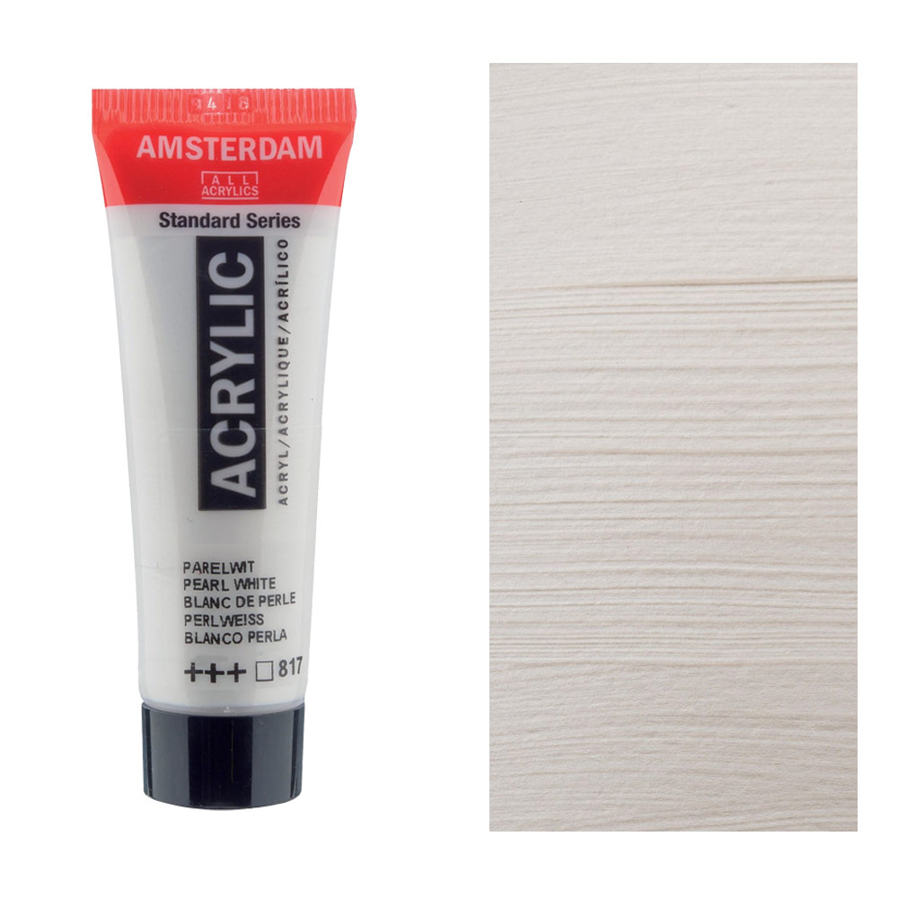 Amsterdam Acrylics Standard Series 20ml Pearl White