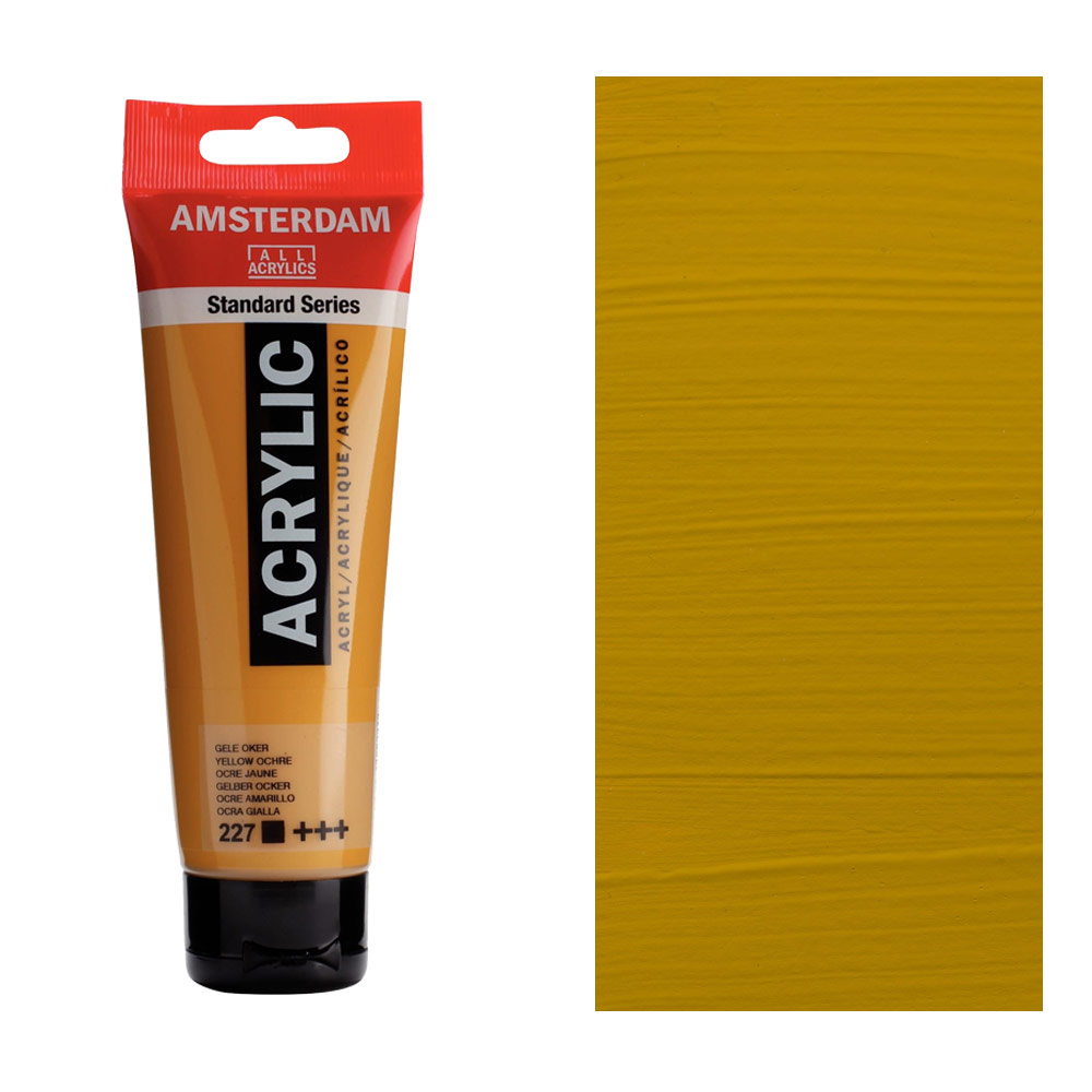 Amsterdam Acrylics Standard Series 120ml Yellow Ochre
