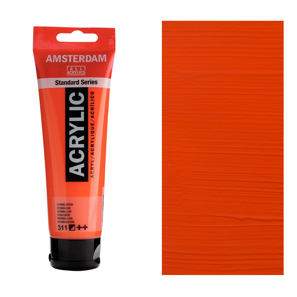 Amsterdam Acrylics Standard Series 120ml Vermilion