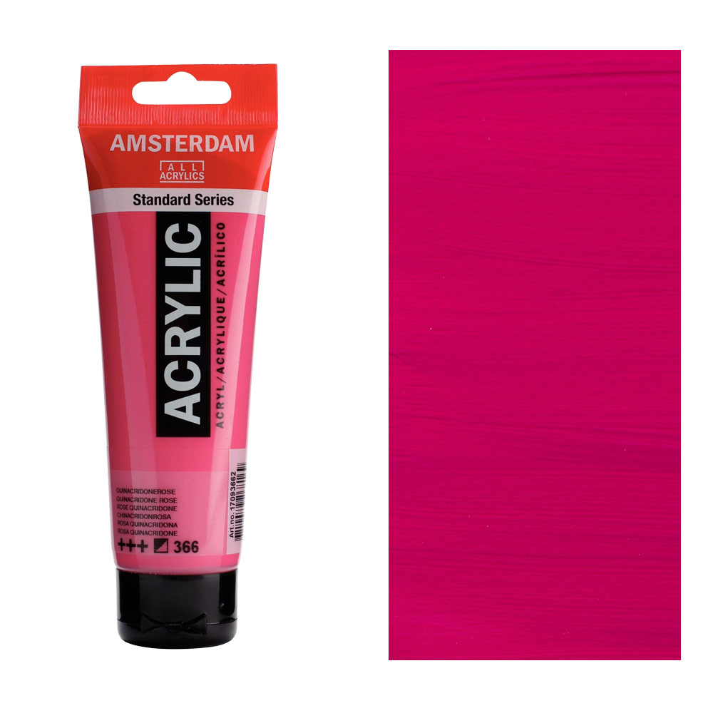 Amsterdam Acrylics Standard Series 120ml Quinacridone Rose