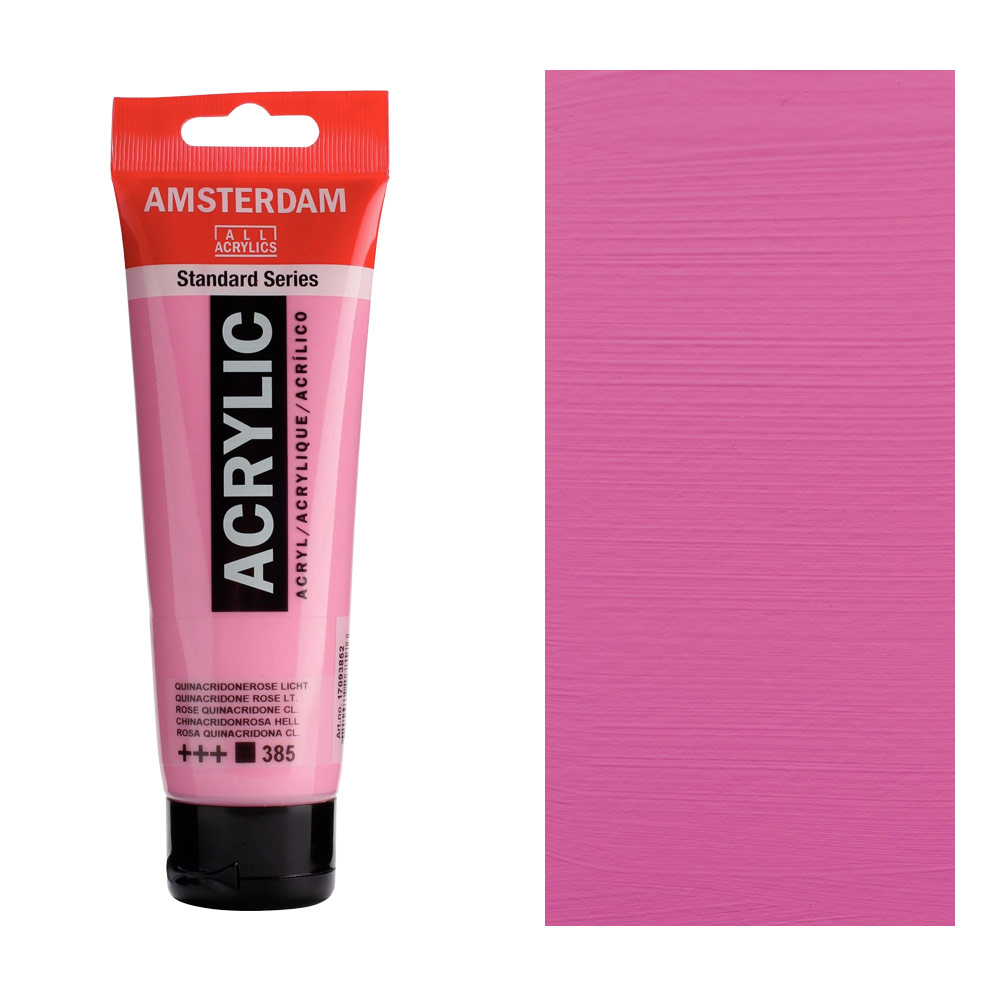 Amsterdam Acrylics Standard Series 120ml Quinacridone Rose Light