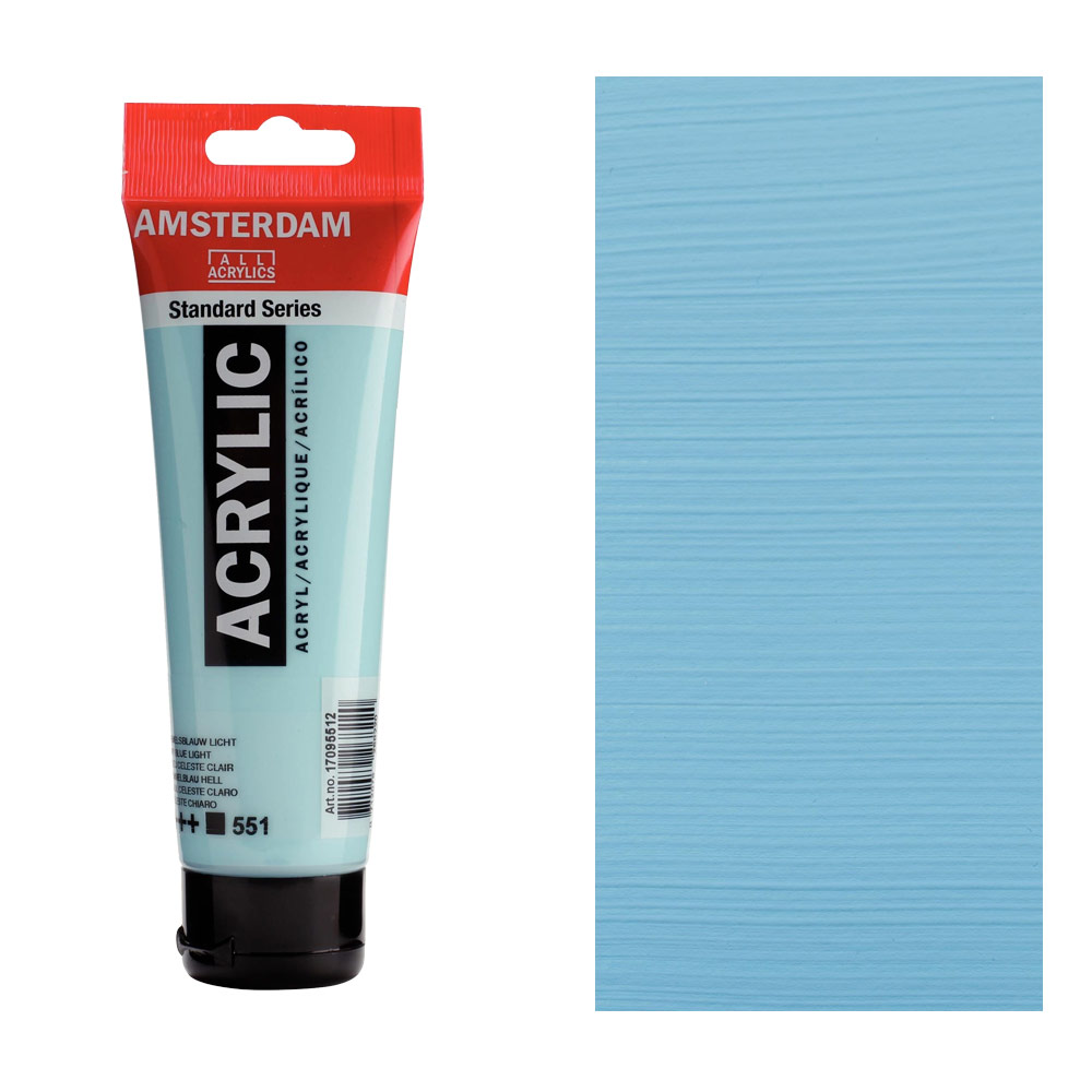 Amsterdam Acrylics Standard Series 120ml Sky Blue Light