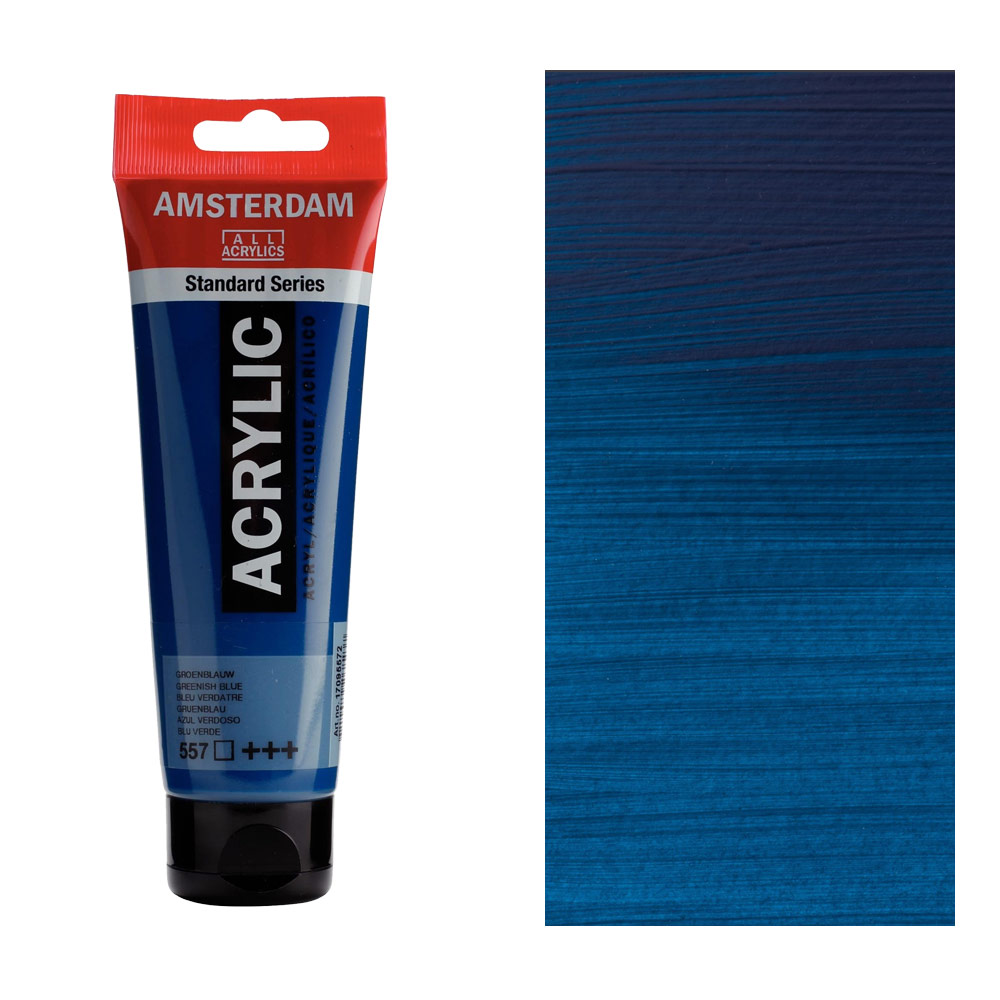 Amsterdam Acrylics Standard Series 120ml Greenish Blue
