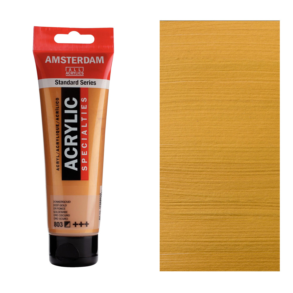 Amsterdam Acrylics Standard Series 120ml Gold Deep