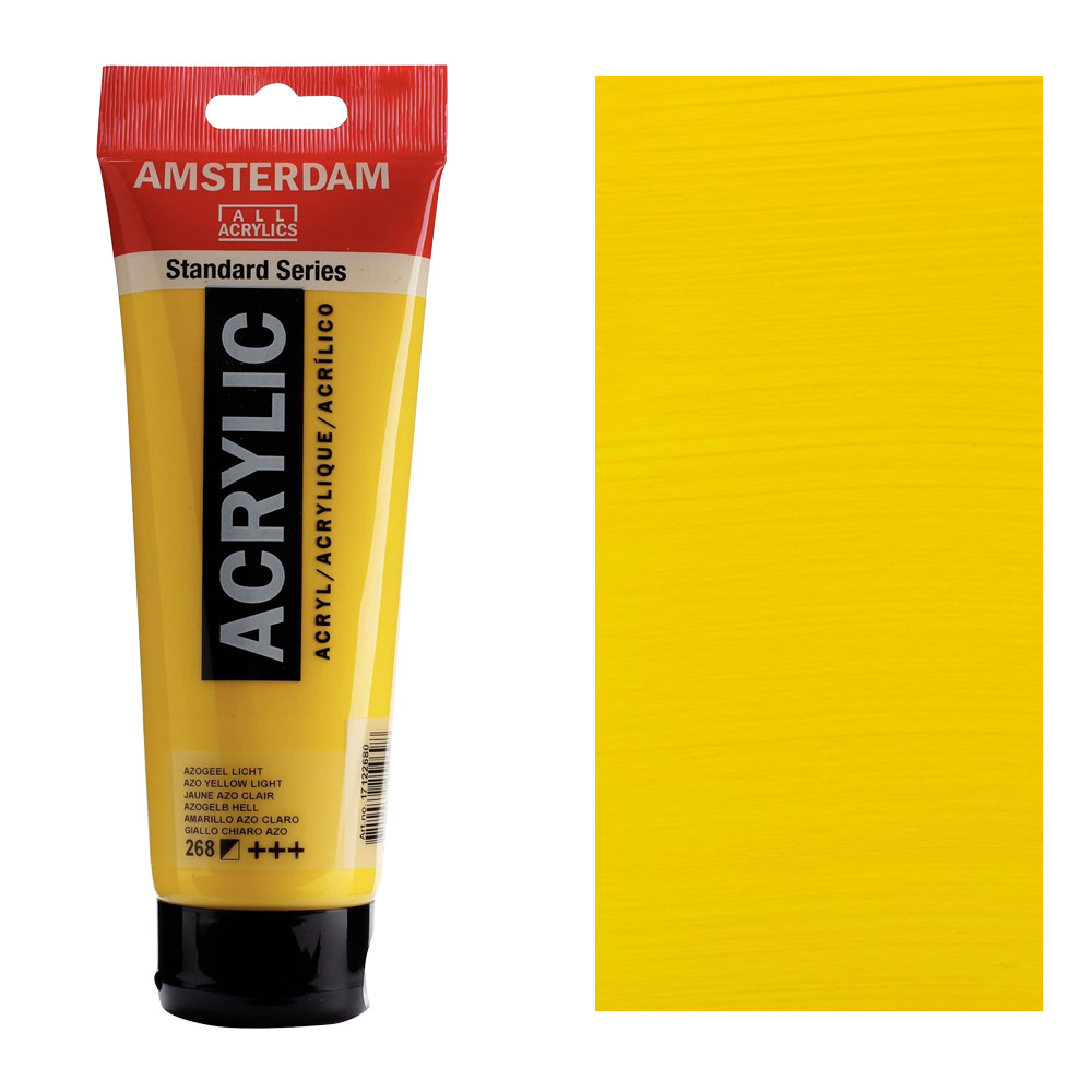 Amsterdam Acrylics Standard Series 250ml Azo Yellow Light
